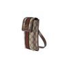 Gucci Ophidia Removable Adjustable Shoulder Strap Canvas Crossbody Phone Bag Mini Men Bags Beige Ebony 746307-96IWT-8745