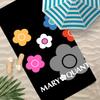 Brand Mary Quant Towel Polyester Beach Towel Quick Dry Sand Free Bath Towel For Summer Pool Travel Vacation