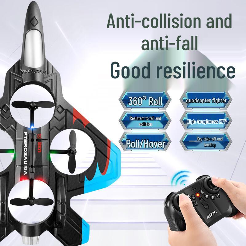 4DRC Fighter Jet Drone with Colorful Lights