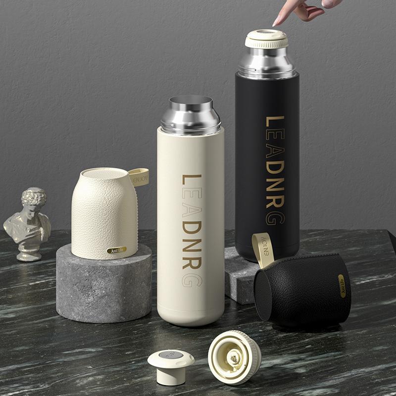 530ml Insulated Cup Office Water Cup for Men and Women Outdoor Portable Sports Stainless Steel Water Bottle Thermal Mug