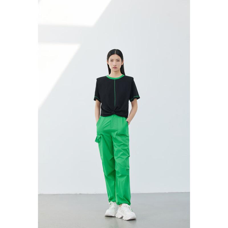 

Women s Fashion Irregular Workwear Straight Leg Pants M