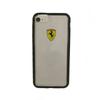 Etui Do iPhone 7 Ferrari Hardcase Transparentne Czarne