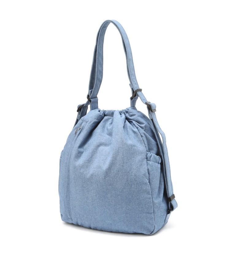 Athe Vanessabruno [Ruban] Denim Ribbon Backpack And Shoulder Bag S Aaba5F914B2