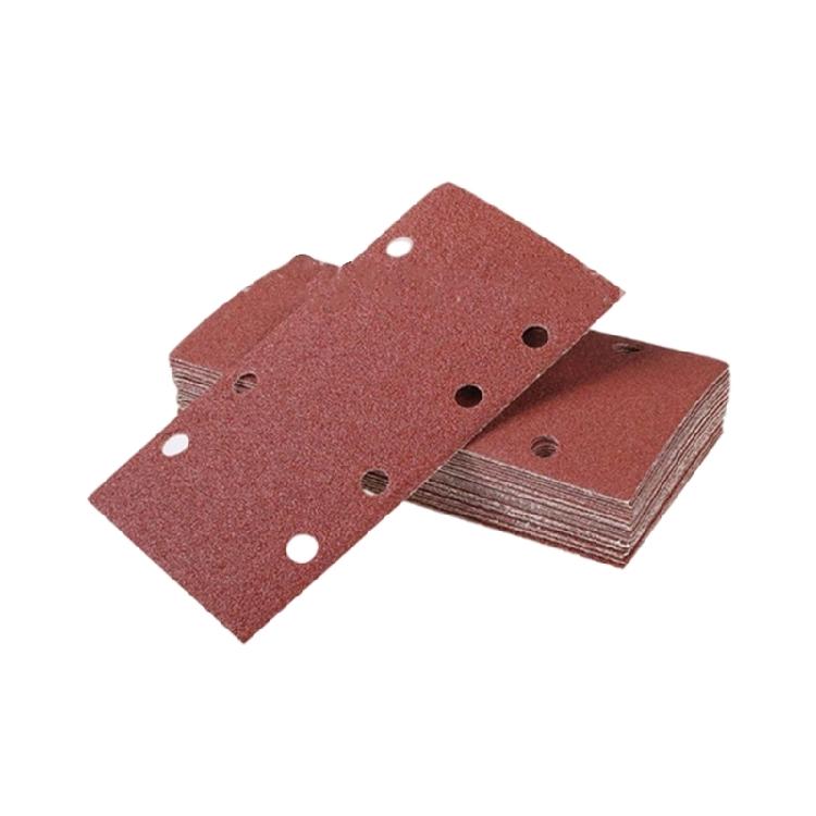 

Reinforced Polyester Flocking Sanding Discs Abrasive Pads High Wear Resistance 8 Hole Design Suitable For Grinding Tool