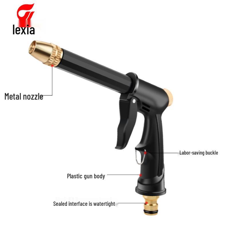 Copper-Plated High-Pressure Multi-Functional Garden and Car Wash Water Gun