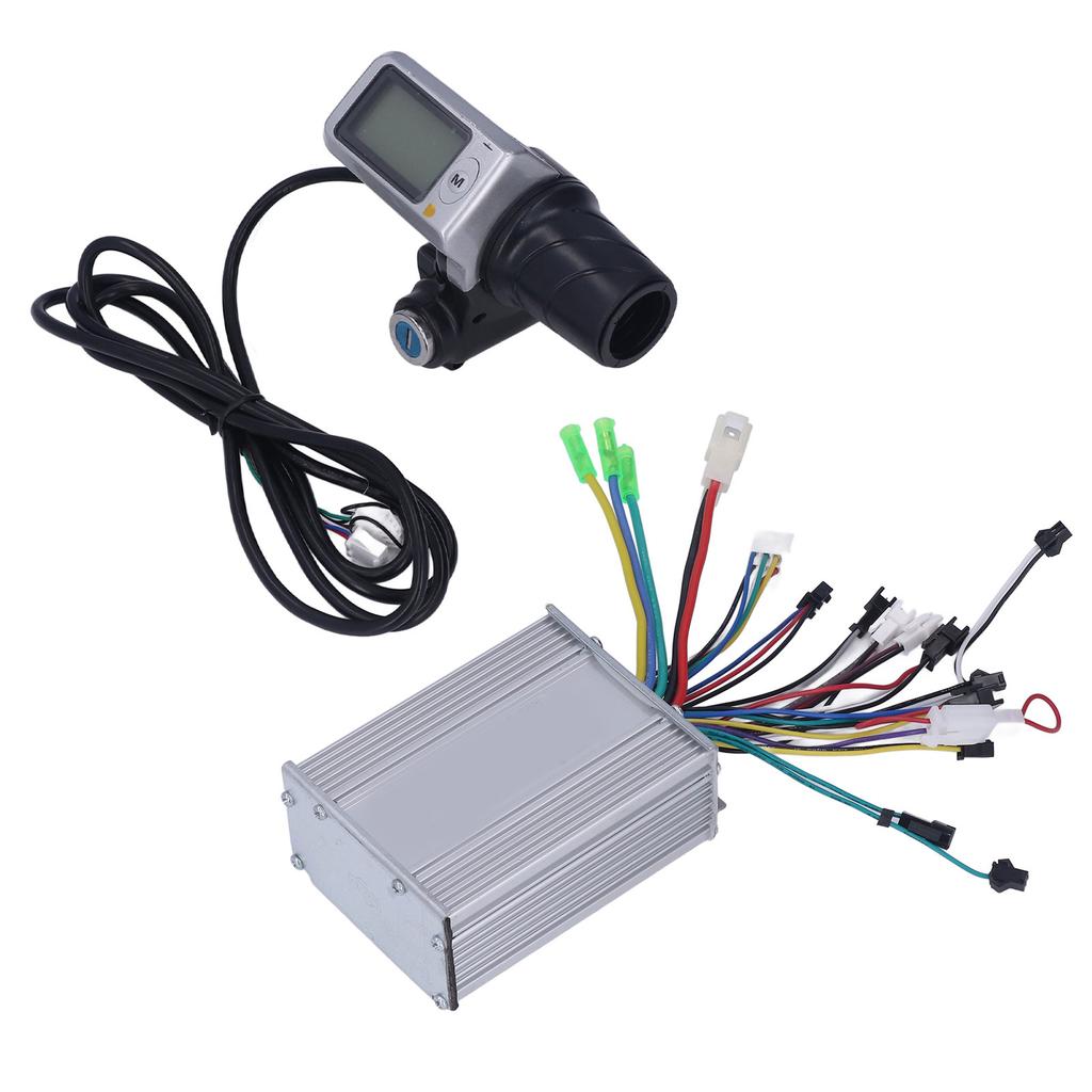 Electric Bicycle Controller Kit 36V 48V 450W Brushless Motor Controller LCD Display Speed Control Throttle Grip Kit