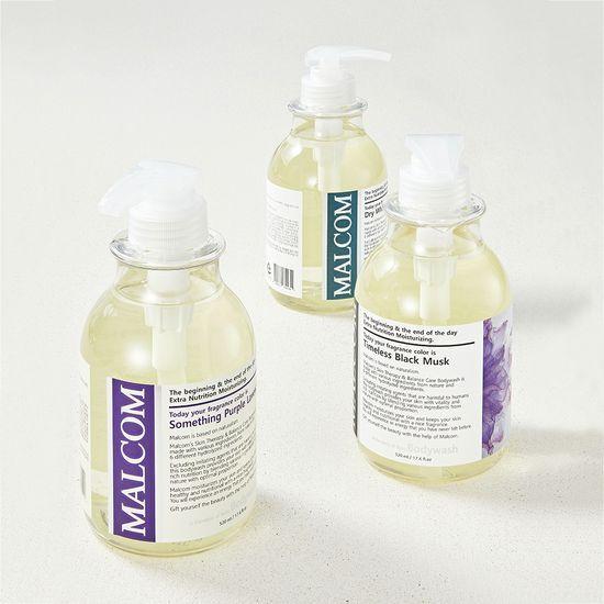MALCOM Mildly Acidic Allergy-Free Body Wash 520ml (5 Scents)