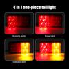 2PCS 12v Car Trailer Truck Tail Light Waterproof 10 LED Signal Indicator Brake Turn Indicator Light 3 in 1