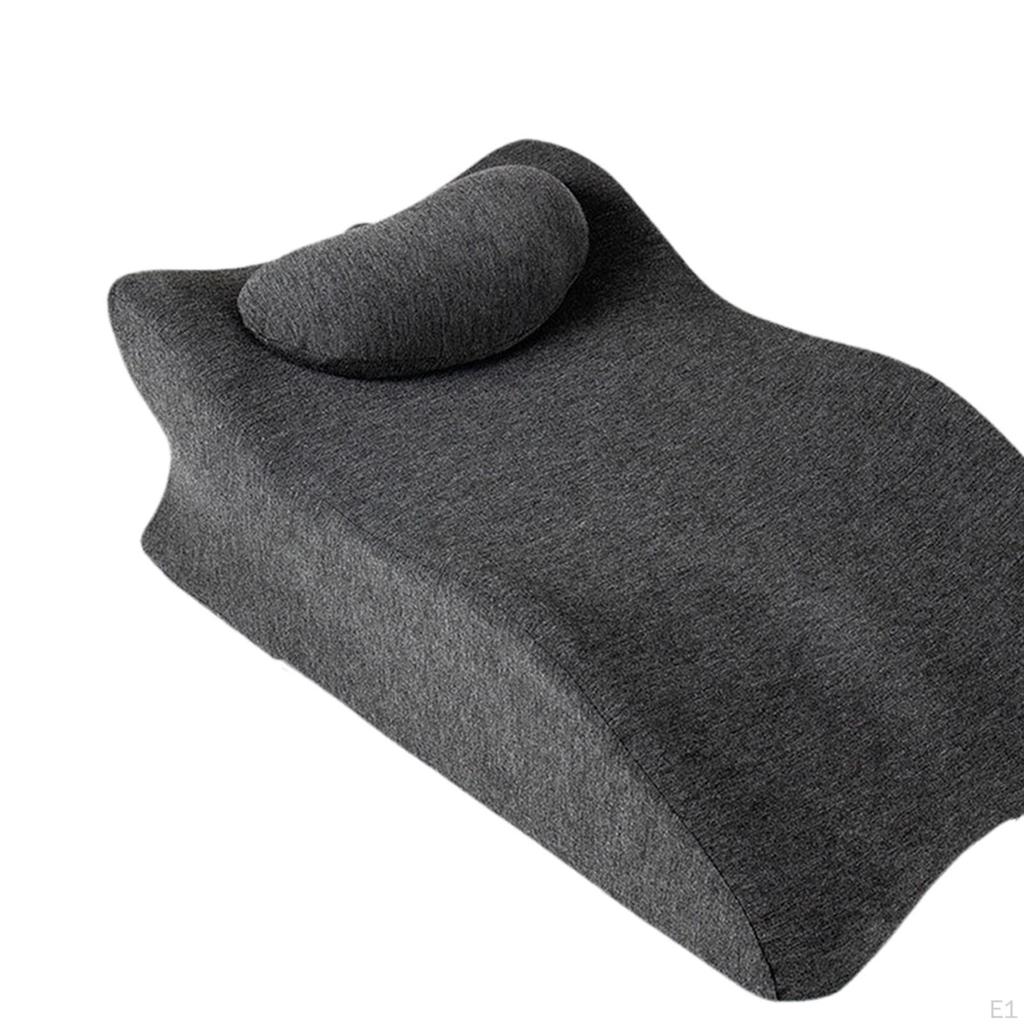 Bed Pillow for Back Support, Leg Positioning Pillow, Removable Cover