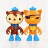 8pcs Octonauts Figurine Toys Captain Barnacles Peso Dashi Tweak Doll Figurines Model Toy for Children Collection