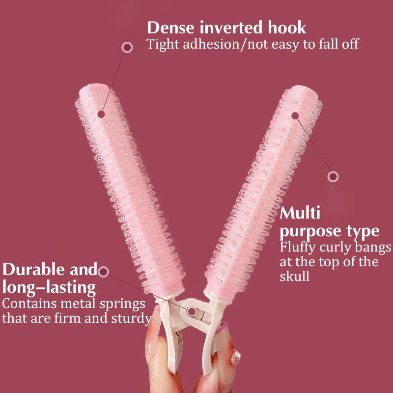Sada spony pro objem vlasů Vysoká horní část vlasových kořínků Nadýchaná spona Přirozeně načechraná spona na úpravu vlasů Spona na vlasy Air Bangs Curling Roller
