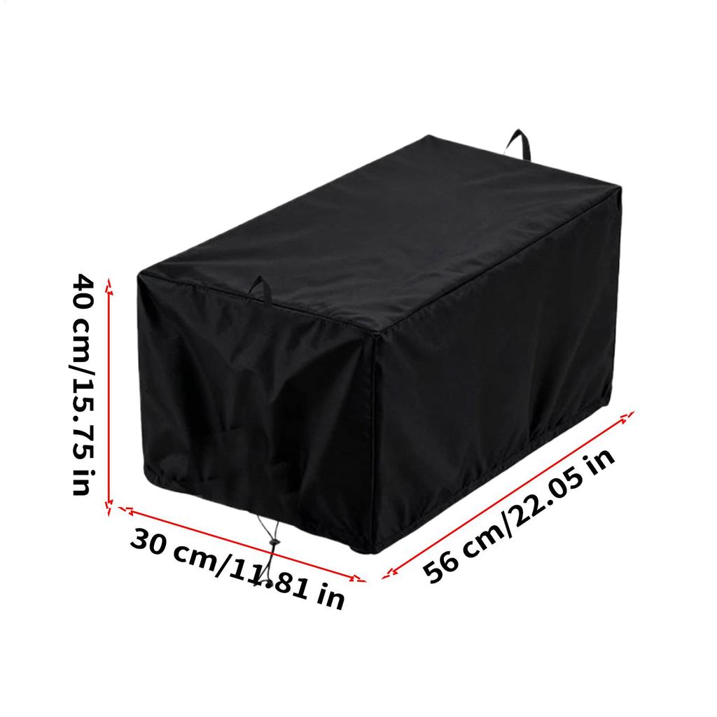 Heavy Duty Waterproof Fryer Cover, 56x30x40cm Electric Deep Fryer Protector Case, Outdoor Indoor Use for Home Patio Balcony