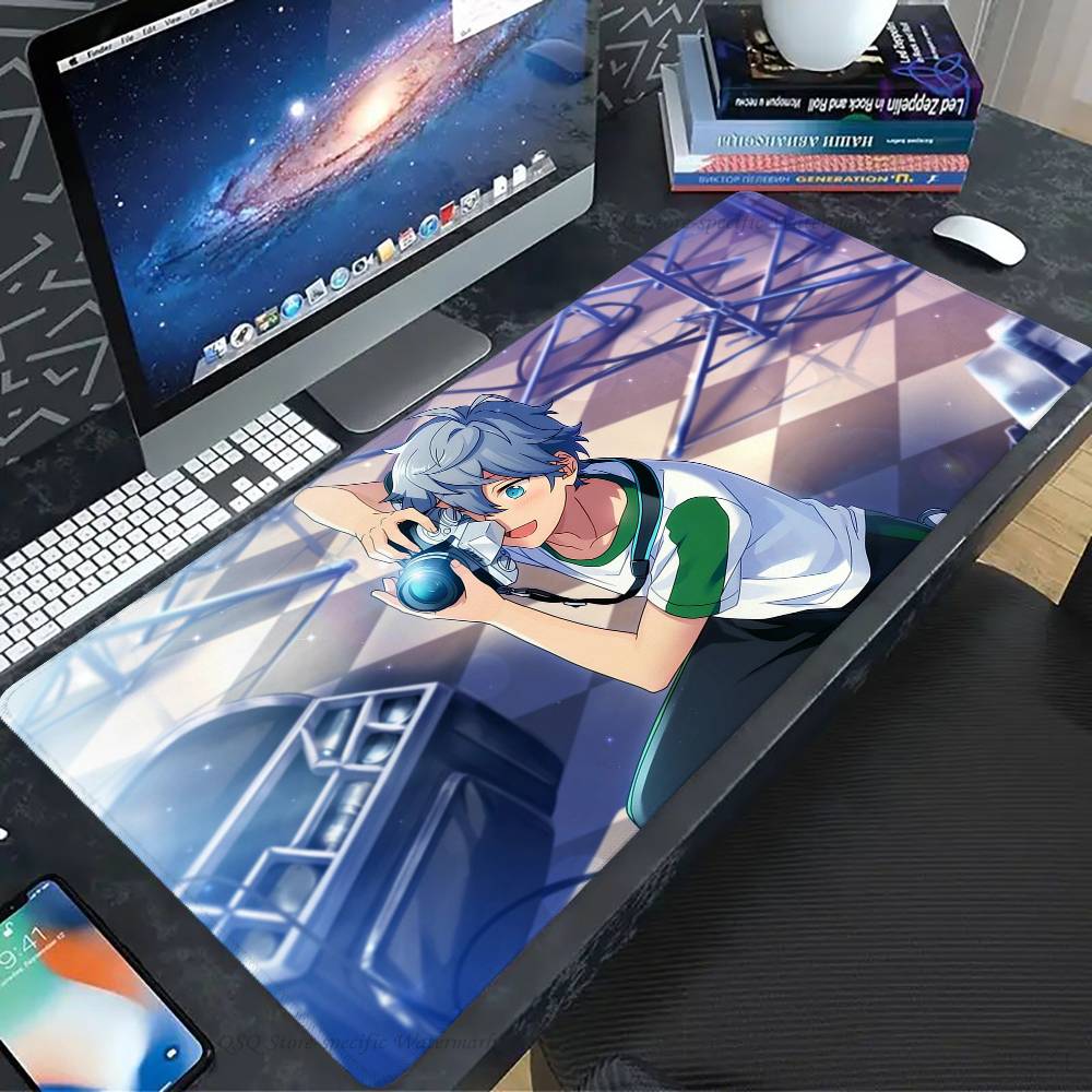 Sena I-Izumi Anime Mousepad Non-slip Suitable For Office Computers Laptops E-sports Game Desk Mats XXL Keyboard