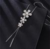 Luxury Non-Fading Korean Fashion Sweater Necklace: Autumn/Winter Women's Niche Design Pendant