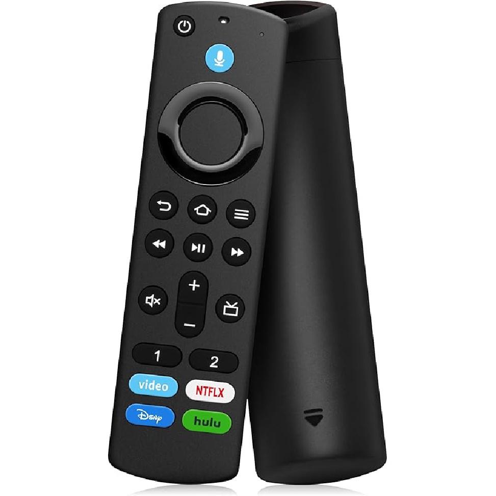 Replacement Voice Remote Control Fit for FireSeries-AMZ-Smart TVs Stick/Lite/4K Max/4K/HD,TV Cube, Smart TV 3rd Gen, Compatible with