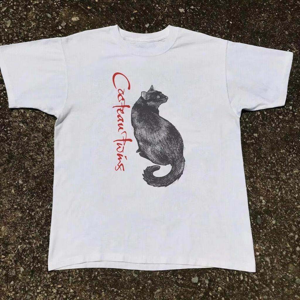 Cocteau Twins Shirt Cocteau Twins Band Oversized Unisex T Shirt Streetwear Cotton New Retro Short Sleeves Graphic Classic Soft