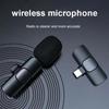 Phone Mini Wireless Lavalier Microphone Portable Microphone Intelligent Noise Reduction No Delay