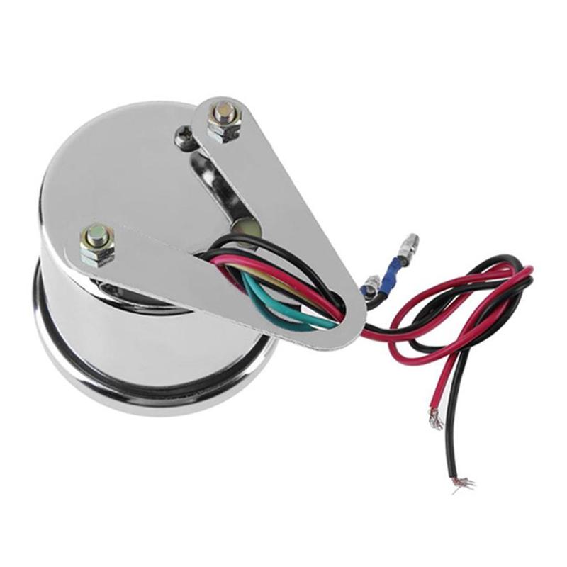 LED Motorcycle Tachometer Gauge Metal RPM Meter 0-13000 Universal 12V for Motorbike Digital Dashboard