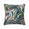 Holographic Metallic Rainbow Square Pillowcase Pillow Cover Polyester Cushion Decor Comfort Throw Pillow for Home Sofa