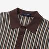Fred Perry [Sharp] Fine Stripe Knit Shirt (U53) Afpm2417603-U53