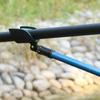 Aluminum Poles Holder Fishing Rod Rest Head Auto Rebounding Portable Rest Holder 8mm Thread Bracket Head Fishing Equipment