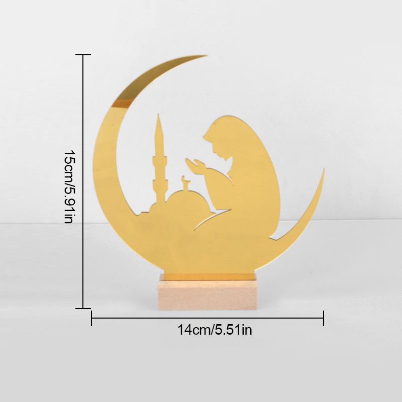 Ramadan Bismillah Akryl Trepynt Eid Mubarak Hjemmedekorasjon Islamske Muslimske Festartikler Alhamdulillah Mashallah 2025