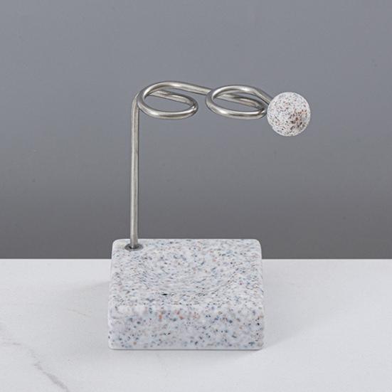 Toothbrush Holder Metal Toothbrush Organizer with Base High Strength Space Saving Bathroom Countertop Toothbrush Organizer