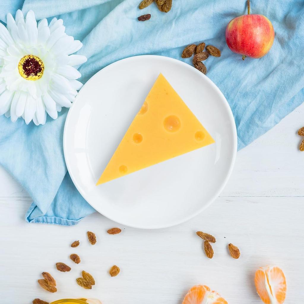 Fake Cheese Model:Artificial Cheese Food Play Food Model Realistic Fake Food for Kitchen Decoration Photography Prop