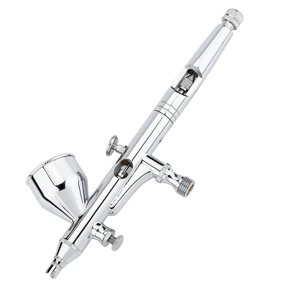 Dual Action Airbrush Kit 0.2mm 0.3mm 0.5mm Needle Art Spray Gun for Cake Nail Model