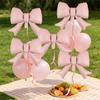 5/10Pcs Pink Bow Balloon 21inch Bow Tie Shaped Foil Balloon for Wedding Anniversary Kids Birthday Party Decoration Baby Shower
