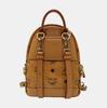 [Pre-Owned] Classic Allover Logo Studded Three-In-One Coated Canvas Shoulder Crossbody Backpack - Good #1C5X09Z