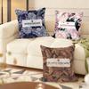 Cushion Cover Silky Short Plush Home Sofa Cushion Cover - Invisible Zipper Home Decoration FashionV-Vacherons C-Constantin