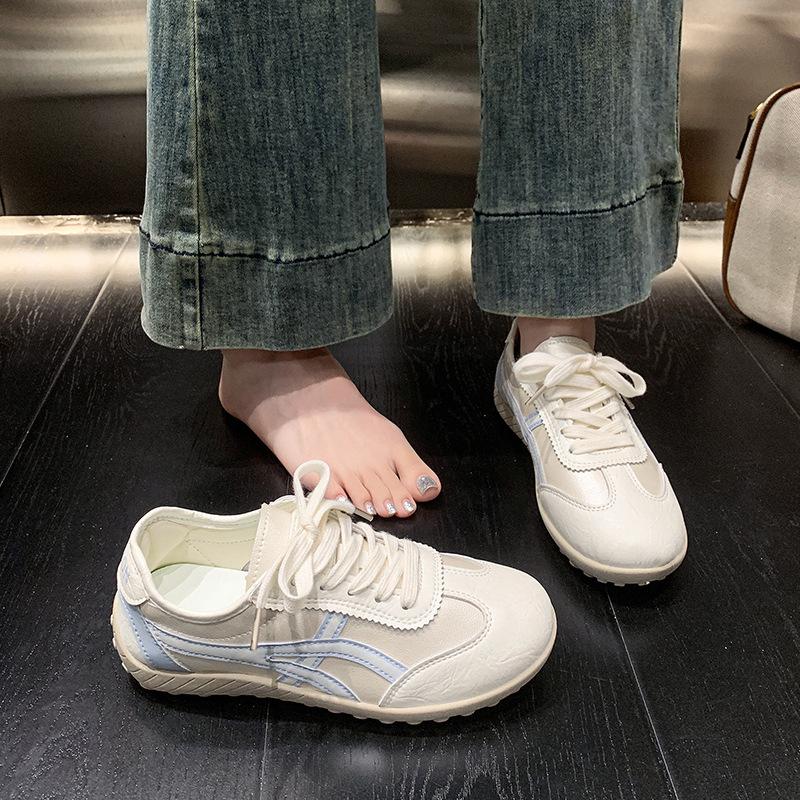 Forrest Gump shoes women's 2025 new summer thin face breathable net shoes versatile little white casual sports moral training shoes