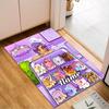 Custom Name Rainbow Aphmau Fantasy World Rug Game Carpet, Floor Mat for Bedroom Living Room Entryway Rug, Home Decor Idea Gift for Christmas birthday