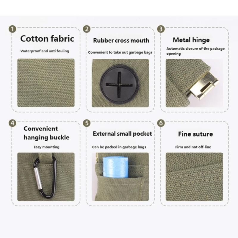Multifunctional Dog Pouch Treat Bag Waste Bag Dispenser for Running Jogging Pouch Sports Treat Bag Backpack Pendants