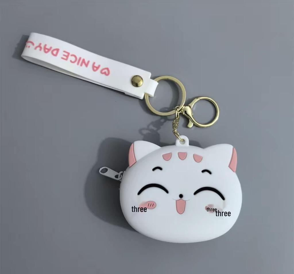 Sanrio Cartoon Silicone Coin Purse - Cute Children's Storage Bag