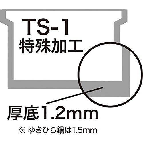 Urushiyama Metal Industry Spine SPN-24W, 24cm Deep Stainless Steel Pot, Induction Compatible, Made In Japan