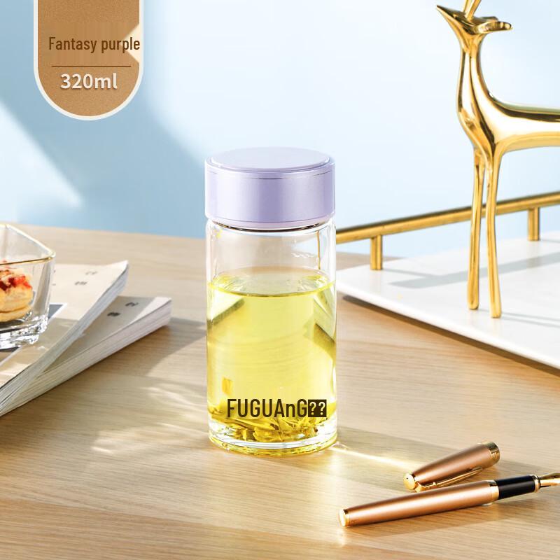 Fuguan Transparent Glass Cup