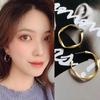 Tinhover Earrings Basic Women's Casual Minimal Ring