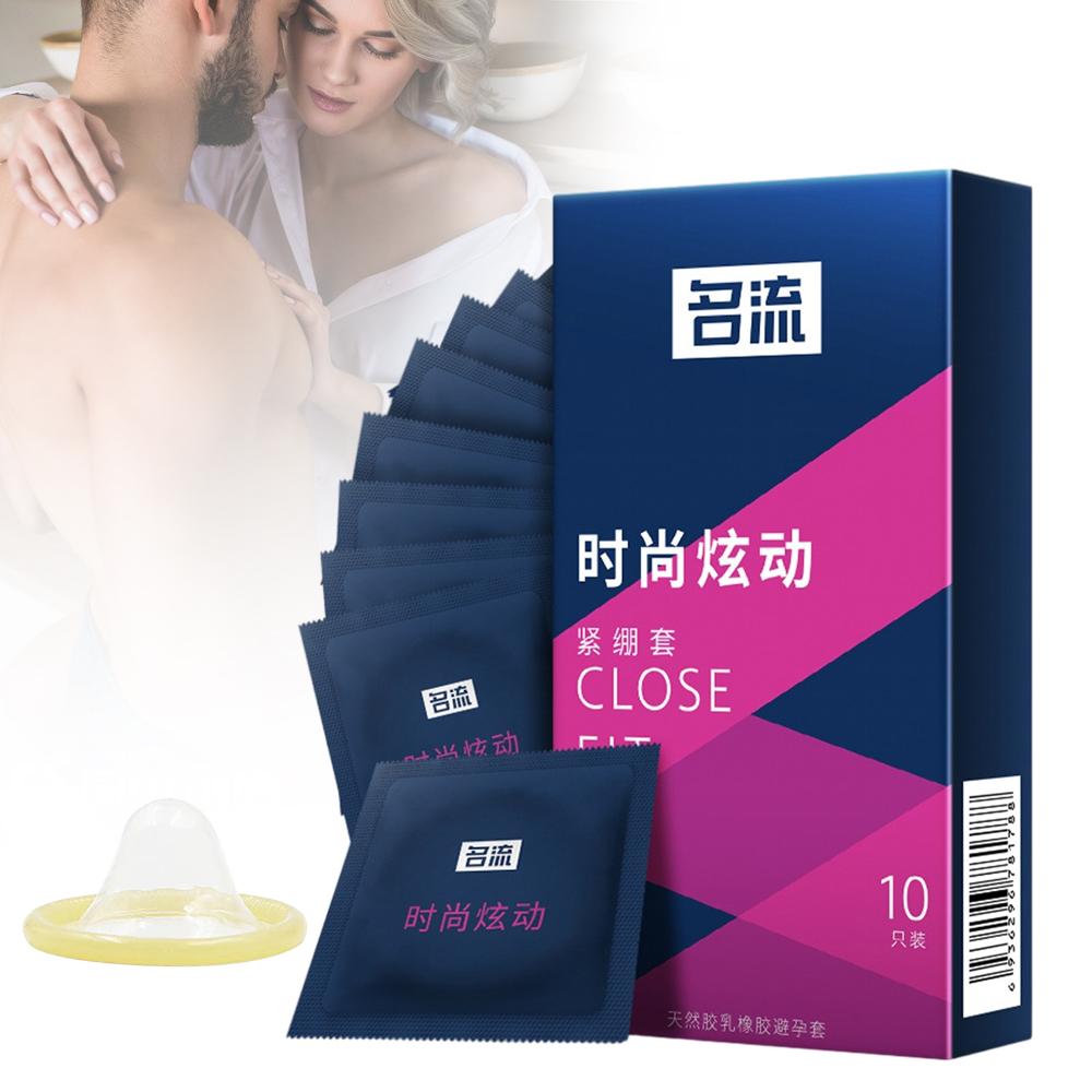 49mm G-spot Condoms Adult Penis Sleeves Sex Toys For Men Ultra Thin Particles Condom Sensitive Contraceptive Male Sex Products