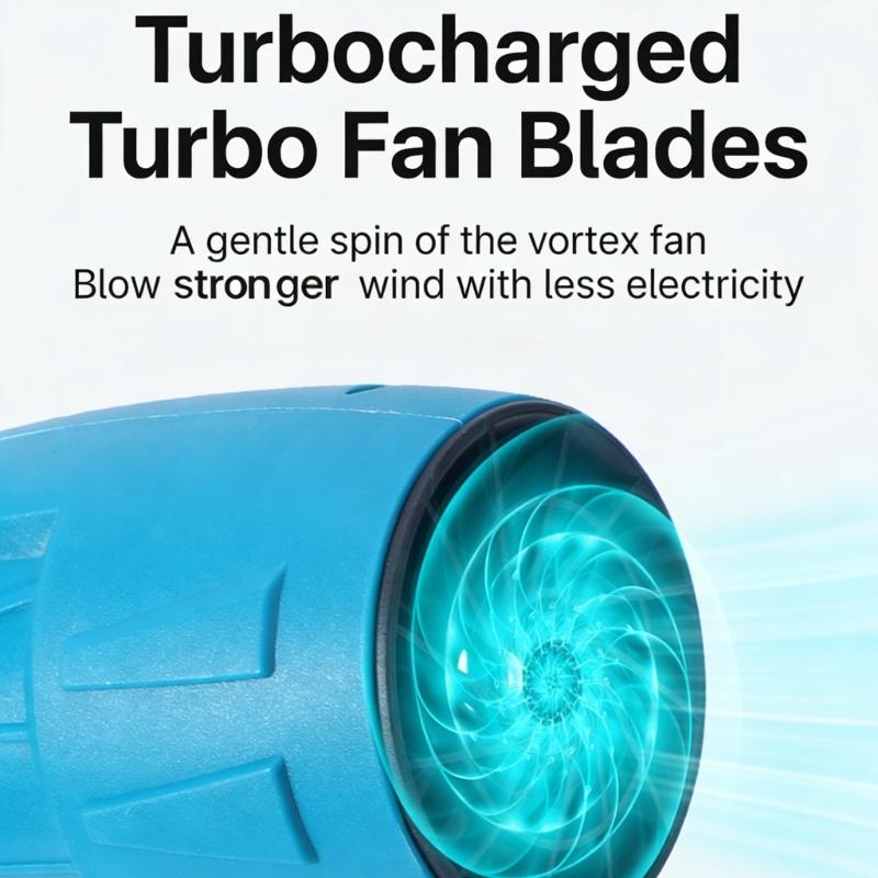 1100W Powerful Electric Leaf Blower With Improved Fan Simple To Transport 646g For Outdoor Garage office Vehicle Snow Cleaning