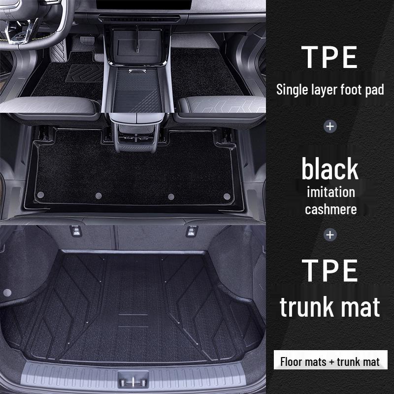 Lynk & Co 08 Floor Mats Full Coverage TPE Interior Accessories