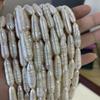Baroque Pearl Irregular Threaded Pearl 6x20-7x25mm For Jewelry Making Making DIY Earrings Bracelets Necklaces Accessory