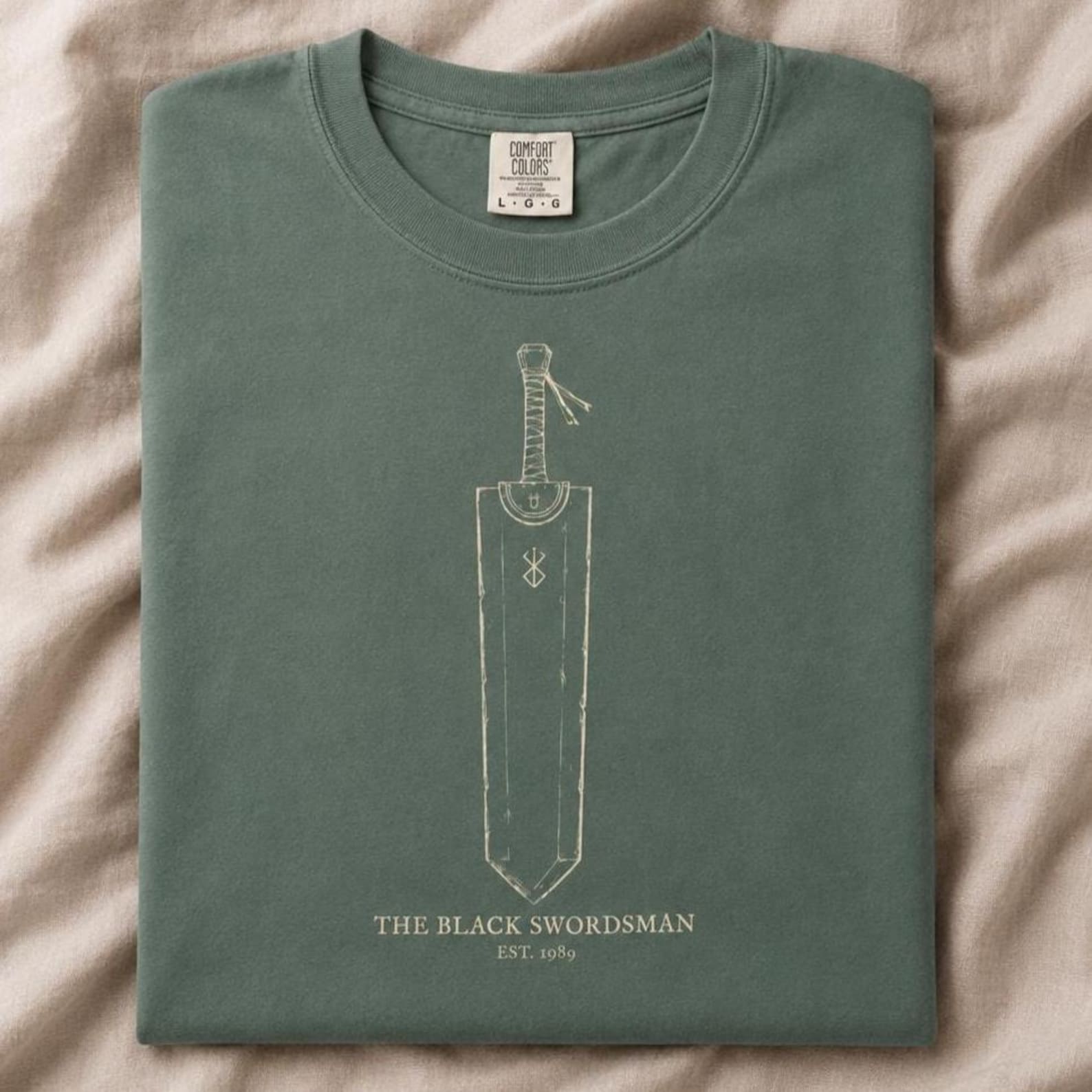 The Black Swordsman Berserk T-Shirt 4XL