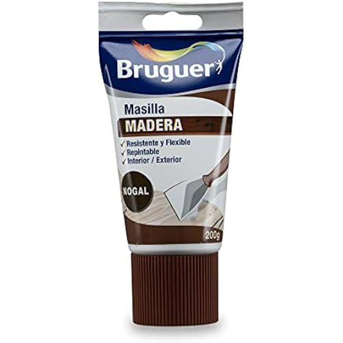 Bruguer 5196387 Mastic Bois Noyer Pour Bruguer 200 Gr