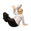 Funny Chefs Decorative Statue Resin Home Countertops Table Decoration for Farmhouse Home Decors & Kitchen Decorations