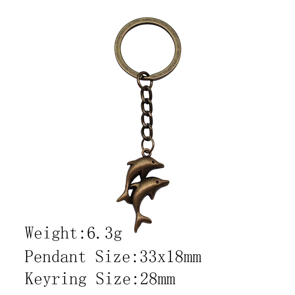 Mother's Day Keychain For Bags Seahorse Octopus Mermaid Key Ring Souvenir Men Chains