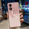 New Design Letter Flower Pattern Soft Silicone Black Phone Case For ZTE Blade A34 4G Anti-scratch Shell ZTE Blade A34 4G Casing