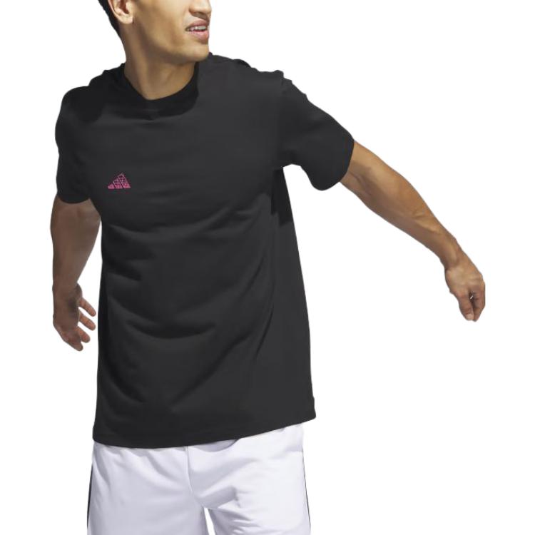 adidas Μπλουζάκι Κρίκοι Oasis Metaverse Μαύρο Ανδρικό Streetwear IM4636