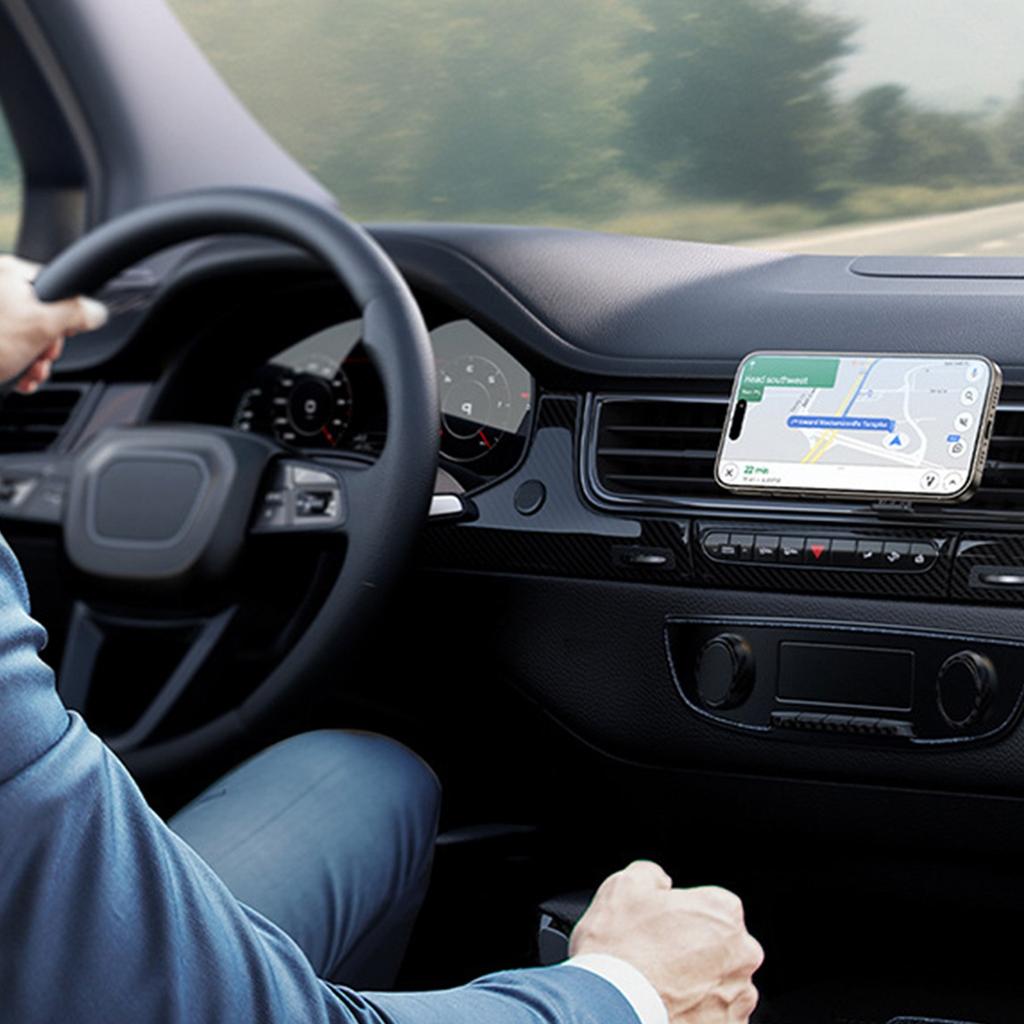 Car Charger, Upgraded Smart Chip, Wireless Car Phone Holder Charger Vent Dashboard Car Phone Holder Vent Universal Charging